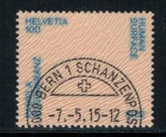 Suisse // Schweiz // Switzerland // 2010-2017 // 2015 // Structure De Peau Humaine No. 1553 - Used Stamps