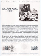 - Document Premier Jour GUILLAUME POSTEL (1510-1581) - BARENTON 23.1.1982 - - Writers