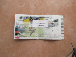 CALCIO Soccer Biglietto Ingresso Stadio Ferraris SAMPDORIA MILAN Settore Ospiti Serie A TIM 2003 2004 - Tickets - Vouchers