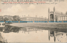 R094994 Kings College Chapel And Clare College From River. Cambridge. Stengel. 1 - World