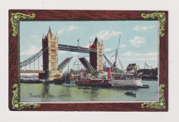 ENGLAND - London Tower Bridge Used Vintage Postcard - Other & Unclassified