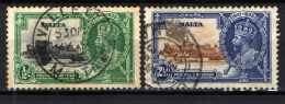 MALTA - 1935 - GIUBILEO DELL'INCORONAZIONE DEL RE GIORGIO V - USATI - Malte (...-1964)