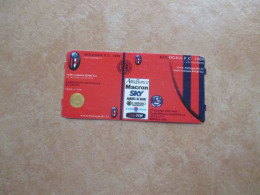 CALCIO Soccer Biglietto Ingresso BOLOGNA JUVENTUS Curva Ospiti Serie A TIM 2003 2004 - Toegangskaarten