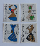 N° 413 à 416       Armes Nobles De Triesen  -  Blasons - Used Stamps