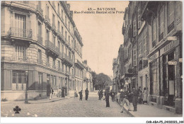 CAR-ABAP5-64-0477 - BAYONNE - Rue Frédéric Bastiat Et La Poste - Bayonne