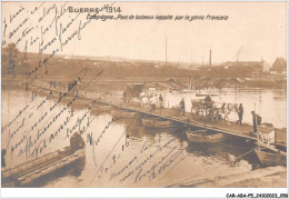 CAR-ABAP5-60-0433 - COMPIEGNE - Pont De Bateaux Installé Par Le Génie Français - Compiegne