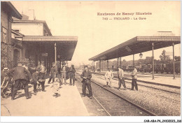 CAR-ABAP4-54-0384 - Environs De Nancy Illustrée - FROUARD - La Gare - Frouard