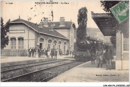 CAR-ABAP4-54-0381 - NEUVES-MAISONS - La Gare - Neuves Maisons