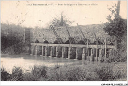 CAR-ABAP3-35-0274 - LA BOUËXIERE - Pont Gothique En Pierre - XIII Siècle - Autres & Non Classés