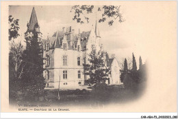 CAR-ABAP3-33-0245 - BLAYE - Château De La Grange - Blaye