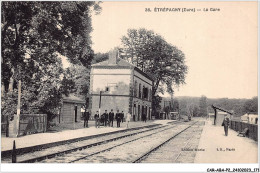 CAR-ABAP2-27-0186 - ETREPAGNY - La Gare - Autres & Non Classés