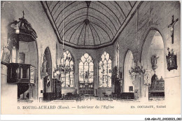 CAR-ABAP2-27-0142 - BOURG-ACHARD - Intérieur De L'église  - Bernay