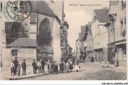 CAR-ABAP1-10-0024 - TROYES - église Et Place St-nizier - Troyes