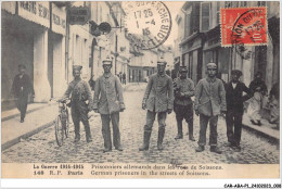 CAR-ABAP1-02-0005 - Prisonniers Allemands Dans Les Rues De - SOISSONS - Soissons