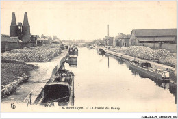 CAR-ABAP1-03-0007 - MONTLUCON - Le Canal De Berry - Montlucon