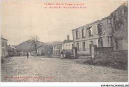 CAR-ABAP10-88-0929 - La Guerre Dans Les Vosges - LA SALLE - Mairie Et Maison D'école - Other & Unclassified