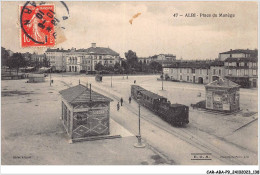 CAR-ABAP9-81-0870 - ALBI - Place Du Manège - Tramway - Albi