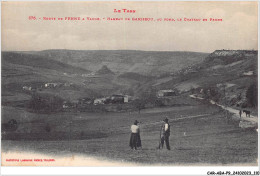 CAR-ABAP9-81-0856 - Route De PENNE à VAOUR - Hameau De Garissou - Au Fond - Le Château De Penne - Vaour