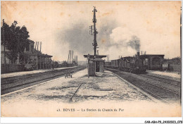 CAR-ABAP9-80-0840 - BOVES - La Station De Chemin De Fer - Boves