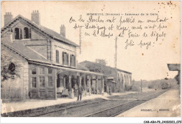 CAR-ABAP9-80-0836 - MOREUIL - Intérieur De La Gare - Tran - Moreuil