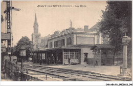 CAR-ABAP9-80-0824 - AILLY-sur-NOYE - La Gare - Ailly Sur Noye