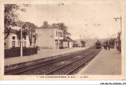 CAR-ABAP8-78-0785 - LES CLAYES-SOUS-BOIS - S-et-o - La Gare - Les Clayes Sous Bois