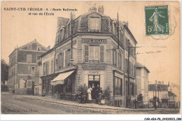 CAR-ABAP8-78-0741 - SAINT-CYR L'ECOLE - Route Nationale Et Rue De L'école - St. Cyr L'Ecole