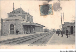 CAR-ABAP8-78-0719 - TRAPPES - La Gare - Les Quais - Trappes