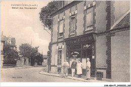 CAR-ABAP7-77-0684 - FAREMOUTIERS - Hôtel Des Voyageurs - Faremoutiers