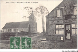 CAR-ABAP7-76-0674 - SAINT-AGATHE-D'ALIERMONT - L'église - Sonstige & Ohne Zuordnung