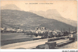 CAR-ABAP7-74-0604 - SALLANCHES - La Gare Et Pointe D'areu - Sallanches