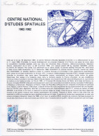 - Document Premier Jour LE CENTRE NATIONAL D'ETUDES SPATIALES 1962-1982 - - Europa