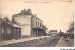 CAR-ABAP6-71-0557 - ST-LOUP-DE-LA-SALLE - La Gare - Autres & Non Classés