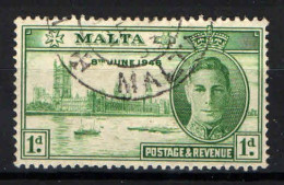 MALTA - 1946 - ANNIVERSARIO DELLA VITTORIA - USATO - Malte (...-1964)