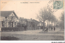 CAR-ABAP11-92-1072 - CHATILLON - Route De Versailles - Châtillon