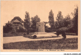 CAR-ABAP11-92-1056 - CHATILLON-s-BAGNEUX - Seine - Le Monument Aux Morts - Châtillon