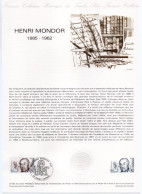 - Document Premier Jour HENRI MONDOR (1885-1962) - SAINT CERNIN 22.5.1982 - - Medizin