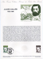 - Document Premier Jour JULES VALLÈS (1832-1885) - LE PUY 5.6.1982 - - Schrijvers