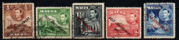 MALTA - 1948 - EFFIGIE DEL RE GIORGIO VI CON SOVRASTAMPA "SELF GOVERNMENT" - USATI - Malta (...-1964)