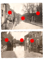 LIEGE Inondations Janvier 1926 Photo Carte Rues à Localiser - Liege