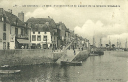 44  LE CROISIC - LE QUAI D' AIGUILLON ET LE BASSIN DE LA GRANDE CHAMBRE (ref 9718) - Le Croisic