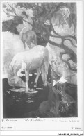 CAR-ABCP5-0420 - PEINTRE - P-GAUGUIN - LE CHEVAL BLANC - Pittura & Quadri