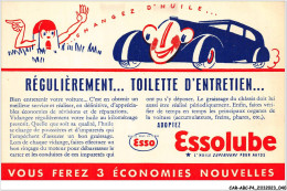 CAR-ABCP4-0320 - PUBLICITE - REGULIEREMENT - TOILETTE D'ENTRETIEN - ESSOLUBE - VOUS FEREZ 3 ECONOMIES NOUVELLES - Werbepostkarten