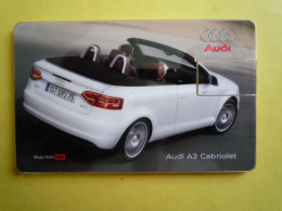 Audi A3 Cabriolet Clé USB "échantillon" Non Chargeable Thématique Automobile - Andere & Zonder Classificatie