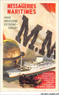 CAR-ABCP1-0039 - BATEAU - MESSAGERIES MARITIMES - INDE - INDOCHINE - EXTREME-ORIENT - AFRIQUE ORIENTALE - Paquebots