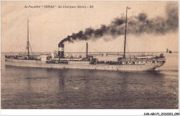 CAR-ABCP1-0028 - BATEAU - LE PAQUEBOT - TCHAD - DES CHARGEURS REUNIS - Steamers