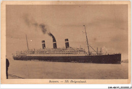 CAR-ABCP1-0001 - BATEAU - ANVERS - SS-BELGENLAND - Paquebote