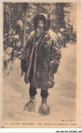 CAR-ABCP10-0993 - MISSION - AUX GLACES POLAIRES - MGR BREYNAT EN COSTUME DE VOYAGE  - Misiones