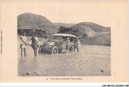 CAR-ABCP10-0950 - AUTOMOBILE - UNE AUTO TRAVERSANT L'OUED ELBEN  - Toerisme