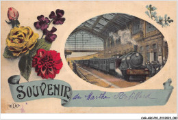 CAR-ABCP10-0944 - TRAIN - SOUVENIR DE MARTHE ROBILLARD  - Trains